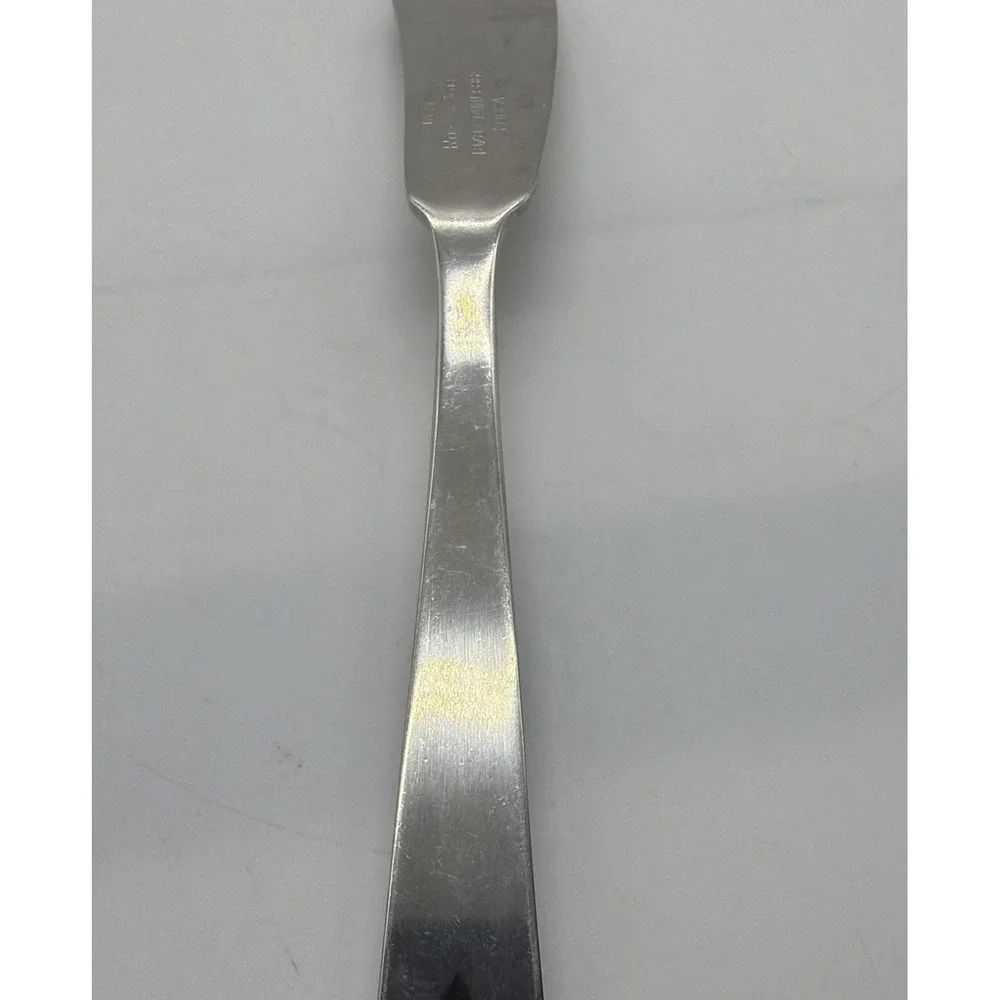Zia International Stainless Steel 1990-93 Flat Handle Master Butter Knife‎